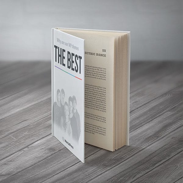 The best book mockup.