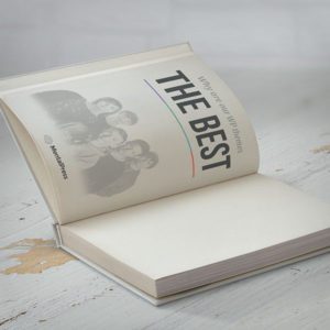 A book with the words'the best'on it.