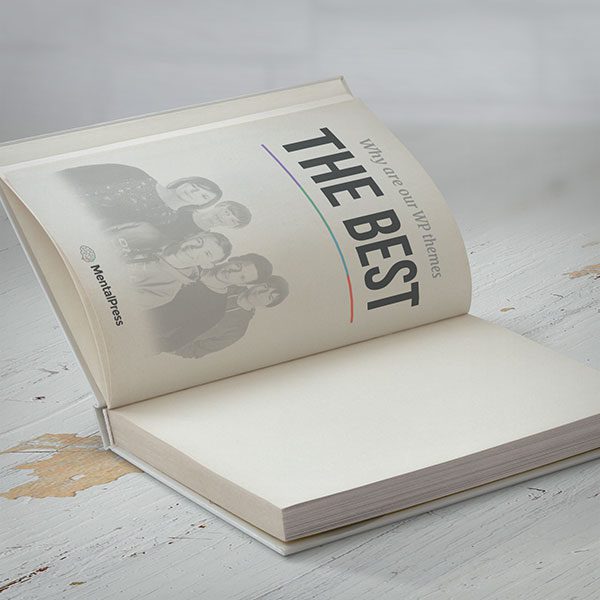 A book with the words'the best'on it.